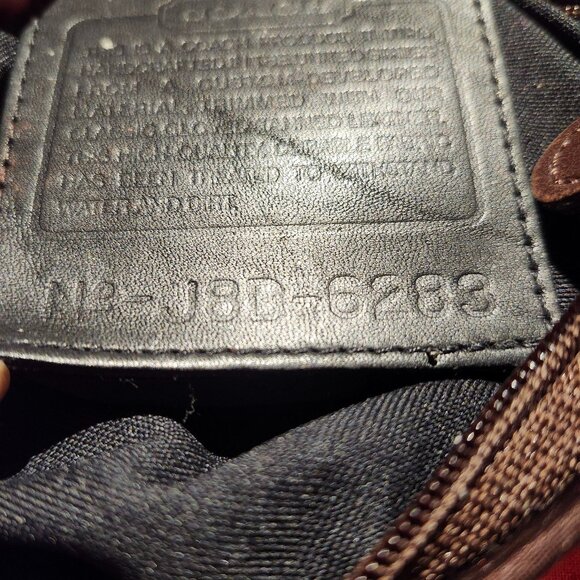 COACH Mercer Neoprene Zippered Pouch/Bag - Picture 6 of 10